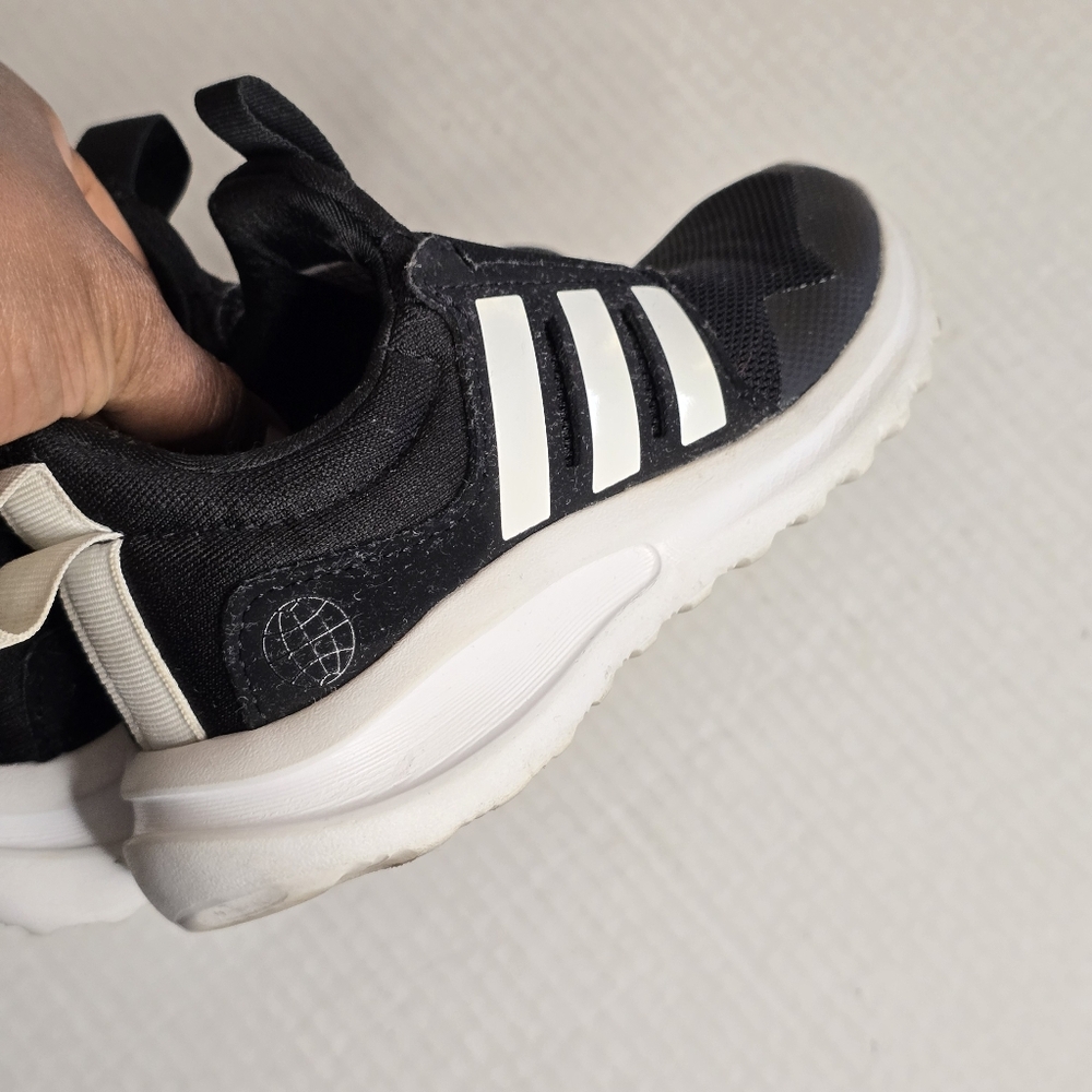 adidas ActiveRide 2.0 Running Shoes Kids Size 12K Black White Slip-On Sneakers - Picture 10 of 10